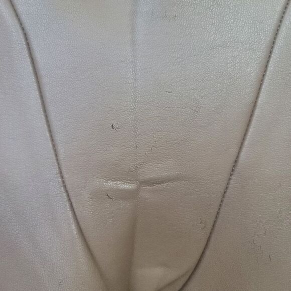 Skims Faux Leather Seamed Boot Cut Pant, Large - Picture 7 of 11